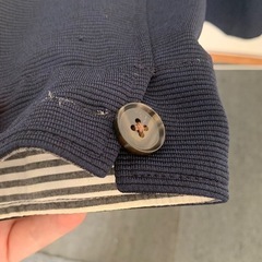 TAKA-Q メンズ コート XLサイズ ネイビーの画像