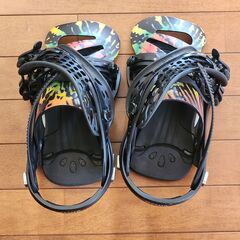 【中古】スノーボード・ビンディングセット（初心者用）の画像