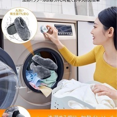 動作確認のみ未使用品　USB暖かスリッパの画像