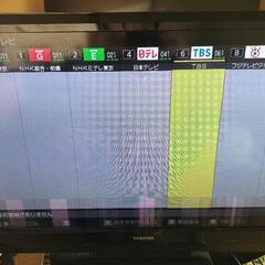 テレビ　東芝　REGZA　４０インチ