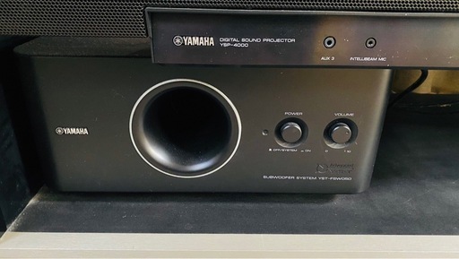 ヤマハ テレビラック一体型ホームシアター YSP-LC4000（サブウーファー