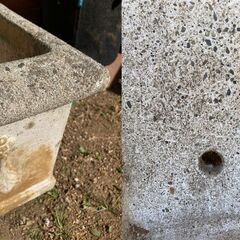 テラコッタ　角形プランター　コンテナの画像