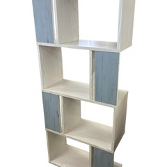 NO.2215 アクセントラック シェルフ 4段 収納家具 中古の画像