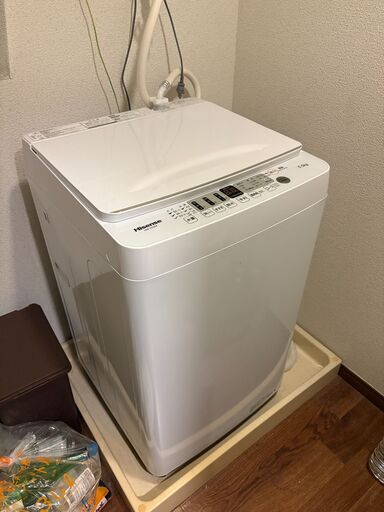 【洗濯機（簡易乾燥付）】Hisense（ハイセンス） 5.5キロ 　HW-E5504