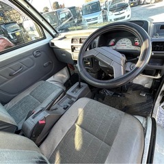 【支払総額10.8万円】激安AT軽トラ 4WDエアコンパワステ付きミニキャブトラック車検令和7年11月 機関良好！修復歴無し！の画像