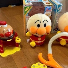 値下げ　
アンパンマン 知育玩具よくばりセット フィギュア付きの画像