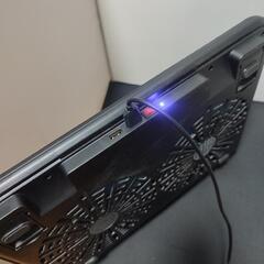 BESTEK ノートPC用クーラースタンド　17インチ以内　静音ファン2枚の画像