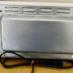 オーブントースター　ニトリ　ホワイト　完動品の画像