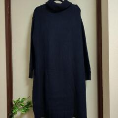 タートルニットワンピの画像