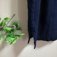 タートルニットワンピの画像