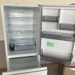 K2502-117 配送不可 TOSHIBA 冷凍冷蔵庫 3ドア GR-T36SC 動作確認済み