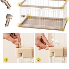 ⭐︎犬用ゲージ⭐︎屋根付き⭐︎定価2万円⭐︎格安でお譲りの画像