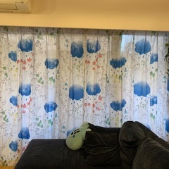 北欧柄カーテン