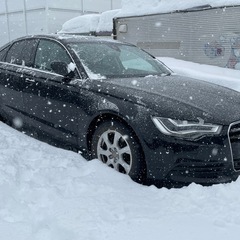 車検付きアウディA6クワトロ‼️スタッドレス装備‼️