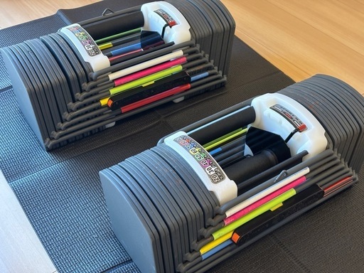 【元値4.9万円】可変式ダンベル41kg×2個・インクラインベンチのセット