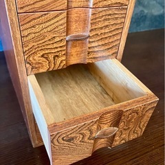 木製　小引き出し　小物収納の画像