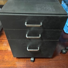 デスク用引き出し　キャスター付きの画像