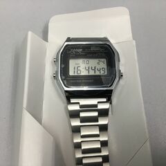 🍀【新品・未使用品】カシオ スタンダード(STANDARD) 腕時計 ブラック メンズ A158WA-1JFの画像