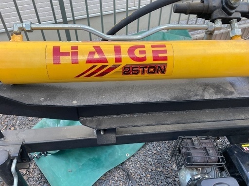 薪割り機　エンジン　