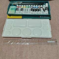 中学校　絵の具セットの画像