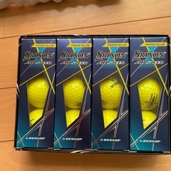 SRIXON AD SPEED パッションイエロー　ゴルフボール　1ダース　グリップ矯正の画像