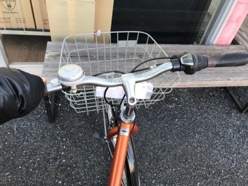 ★ジモティ割あり★ クロスバイク　２６インチ　オレンジ　 動作確認／クリーニング済み KJ8477　