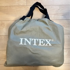 【超美品】インテックス エアベッド シングル