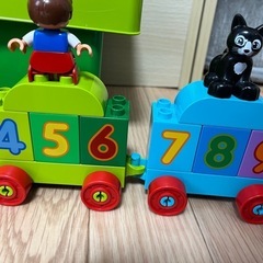 レゴデュプロ　動物列車　数列車の画像