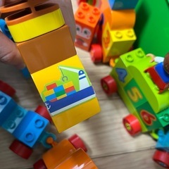 レゴデュプロ　動物列車　数列車の画像