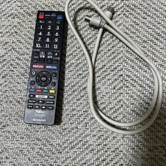 SHARP 19V型テレビの画像