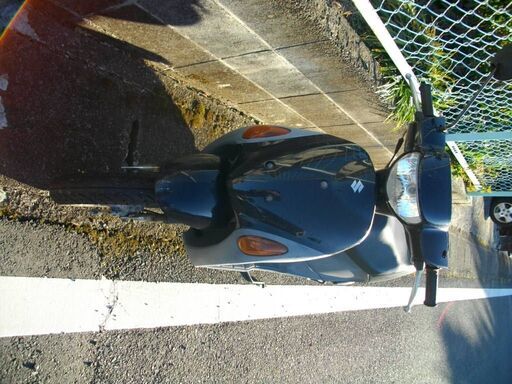 SUZUKI レッツ4 ブラック 4ストインジェクションモデル 自賠責つき実働即乗り