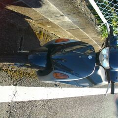 SUZUKI レッツ4 ブラック 4ストインジェクションモデル 自賠責つき実働即乗りの画像