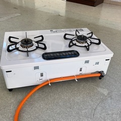 K2502-118 Paloma ガステーブル PA-S46H-R 2024年製 LPガス用 動作確認済み キズ汚れ有りの画像