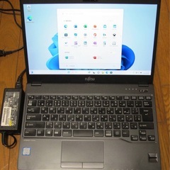 FUJITSU LIFEBOOK U938/VW FMVU1803ND 第８世代 Core i5 8250U 1.60GHz/20GB/512GB/13.3インチ/Win11 Pro搭載の画像