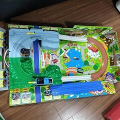 プラレール　トーマス　おでかけ立体マップの画像