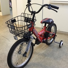 お得🉐＜新品・未使用車＞アメリカンイーグル・16インチキッズ自転車・レッド・子供用の画像
