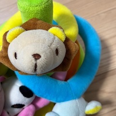 どうぶつふわふわ輪投げ　ぬいぐるみの画像