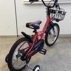 お得🉐＜新品・未使用車＞アメリカンイーグル・16インチキッズ自転車・レッド・子供用の画像