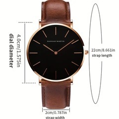 🕰️【新品✨メンズ腕時計】シンプル×上品デザインの画像
