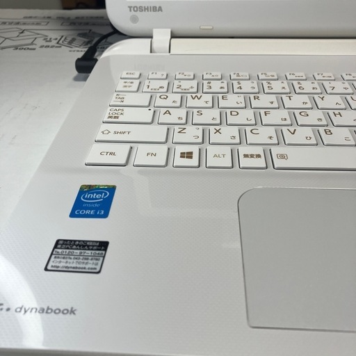 パソコン TOSHIBAdayna Windows11core i3