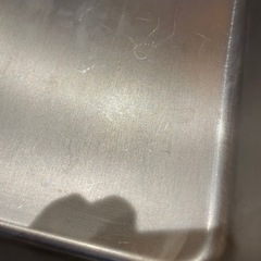 無印良品　ステンレスバット2枚組　の画像