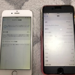 iPhone62台セットSIMフリー