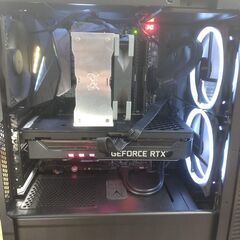 ゲーミングPC 自作PC  RTX3070 Ryzen7 5800X 32GB SSD500GB BDREドライブの画像