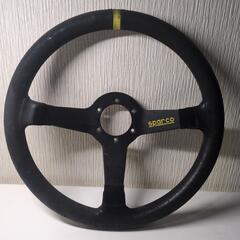 希少SPARCO中古ステアリング