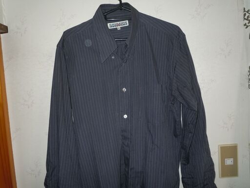 ジャンポールゴルチェHOMME　ストライプ柄シャツ　サイズ48