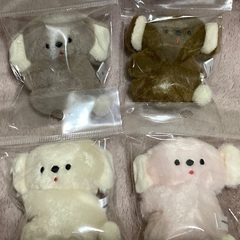 にこやまポッケ　おすわりコアラのぬいぐるみ4点の画像