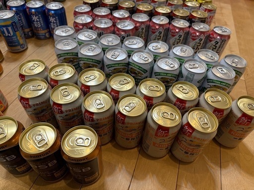 ★激安！ 早い者勝ち！ 【166本大量出品】  【1本あたり約90円】ビール多め！　お酒、ビール、酎ハイ チューハイ ウイスキー 発泡