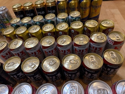 ★激安！ 早い者勝ち！ 【166本大量出品】  【1本あたり約90円】ビール多め！　お酒、ビール、酎ハイ チューハイ ウイスキー 発泡