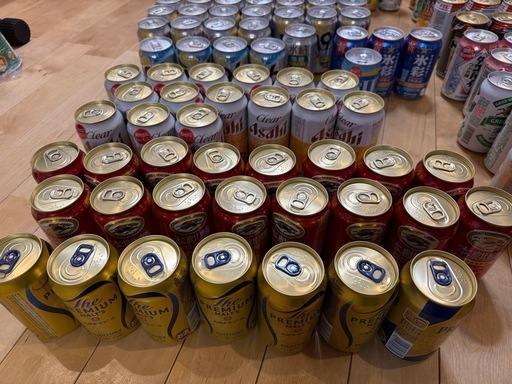 ★激安！ 早い者勝ち！ 【166本大量出品】  【1本あたり約90円】ビール多め！　お酒、ビール、酎ハイ チューハイ ウイスキー 発泡