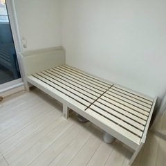ニトリ　シングルベッドフレームの画像